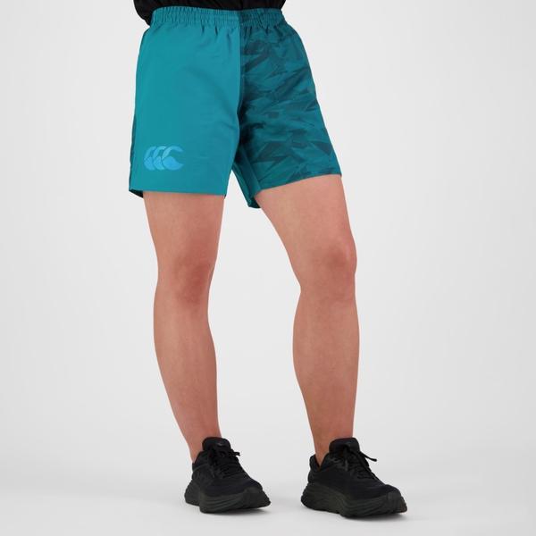 canterbury of new zealand WOMENS CAMO HARLETIC SHORT ALPINE