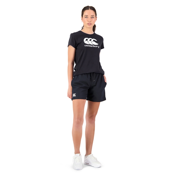 Canterbury Of New Zealand WOMENS CCC ANCHOR TACTIC SHORT BLACK