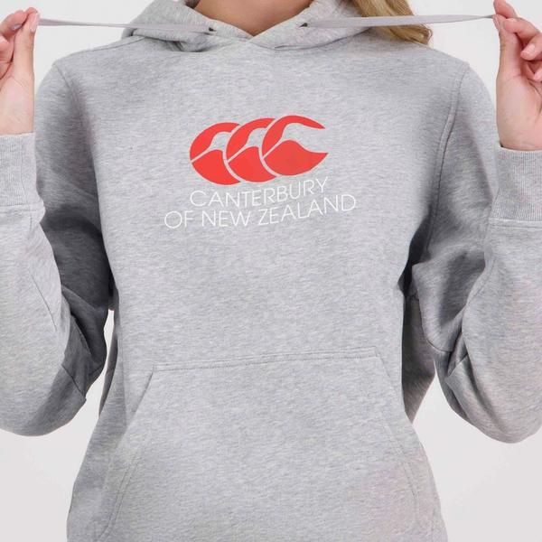 Canterbury Of New Zealand WOMENS CNZ HOODIE CLASSIC MARLE