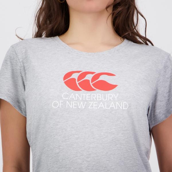 Canterbury Of New Zealand WOMENS CNZ T-SHIRT CLASSIC MARLE