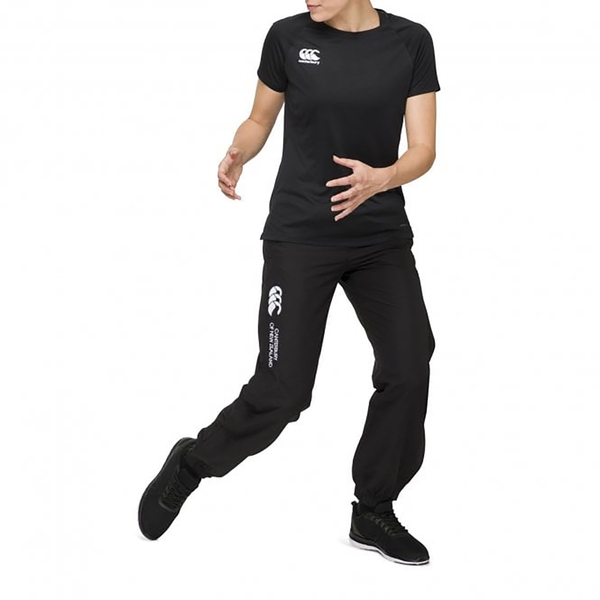 Canterbury Of New Zealand WOMENS CUFFED HEM STADIUM PANT BLACK