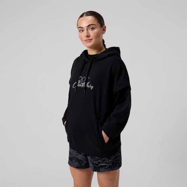 Canterbury Of New Zealand WOMENS FORCE HOODIE BLACK