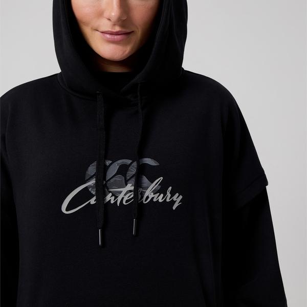 Canterbury Of New Zealand WOMENS FORCE HOODIE BLACK