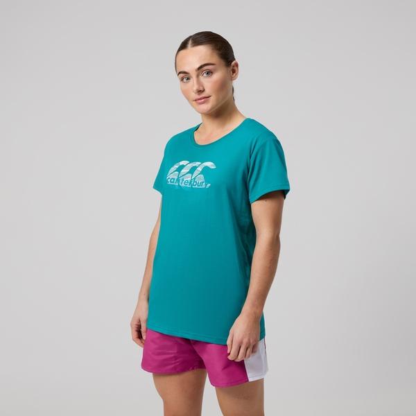 Canterbury Of New Zealand WOMENS FUNDAMENTAL T-SHIRT ALPINE
