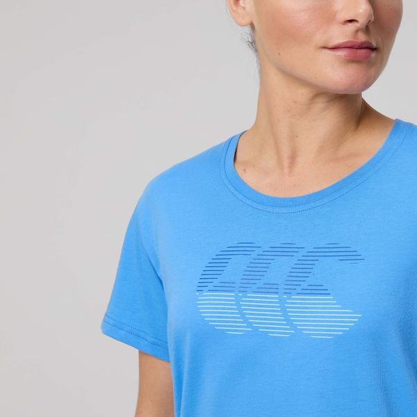 Canterbury Of New Zealand WOMENS FUNDAMENTAL T-SHIRT BLUE