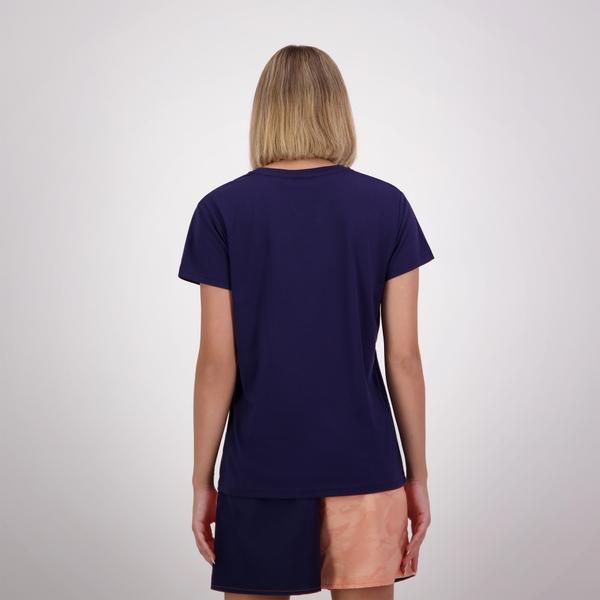 Canterbury Of New Zealand WOMENS FUNDAMENTALS CAMO T-SHIRT PEACOT