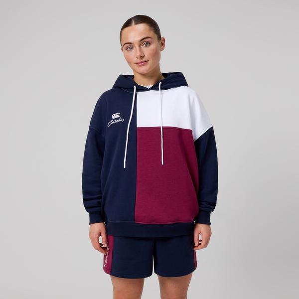 canterbury of new zealand WOMENS HARLEQUIN HOODIE MULTI