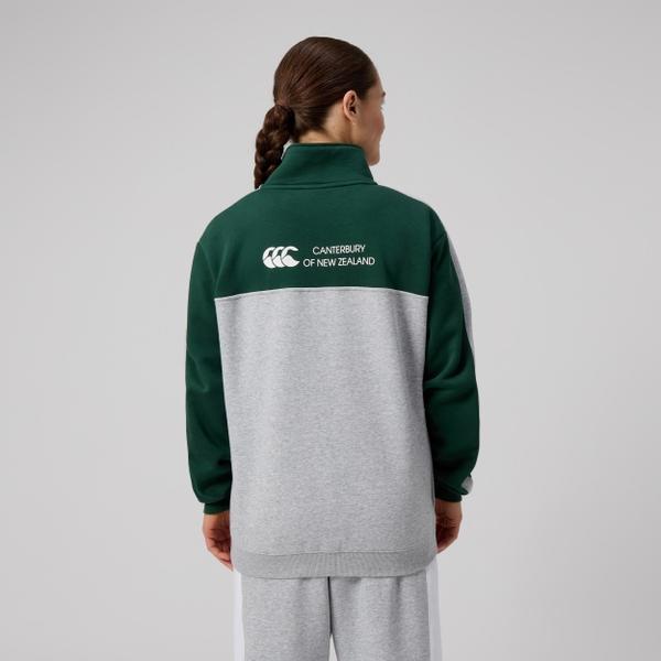 Canterbury Of New Zealand WOMENS LEGENDS QUARTER-ZIP GREY