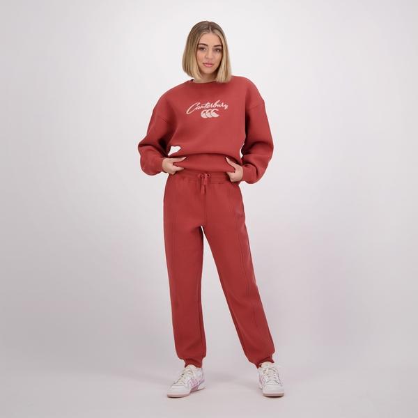 Canterbury Of New Zealand WOMENS SCENE-SET TRACKPANT MARSALA
