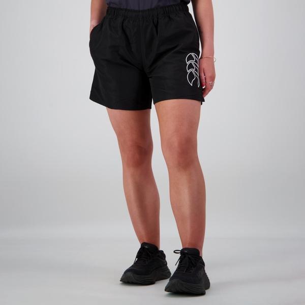 canterbury of new zealand WOMENS TACTIC SHORT BLACK