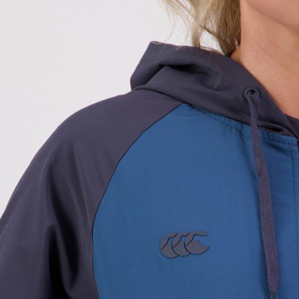 Canterbury Of New Zealand WOMENS TEMPO+ HOODED JACKET INDIA INK