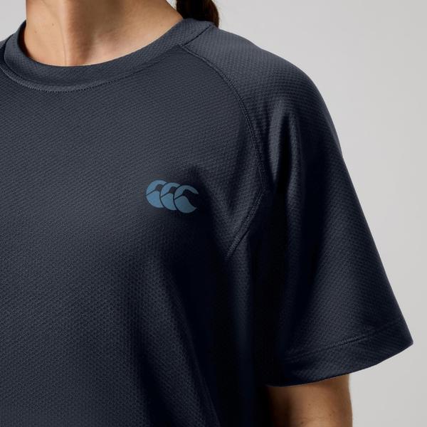 Canterbury Of New Zealand WOMENS TEMPO+ TRAINING T-SHIRT INDIA INK