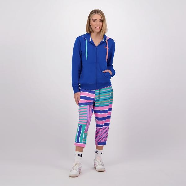 Canterbury Of New Zealand WOMENS UGLIES FULL ZIP HOODIE BLUE