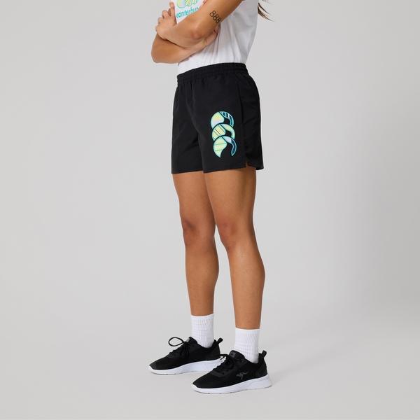 Canterbury Of New Zealand WOMENS UGLIES TACTIC SHORT JET BLACK