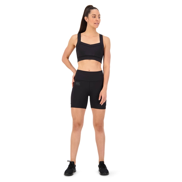 Canterbury Of New Zealand WOMENS VAPODRI BOOTY SHORT BLACK