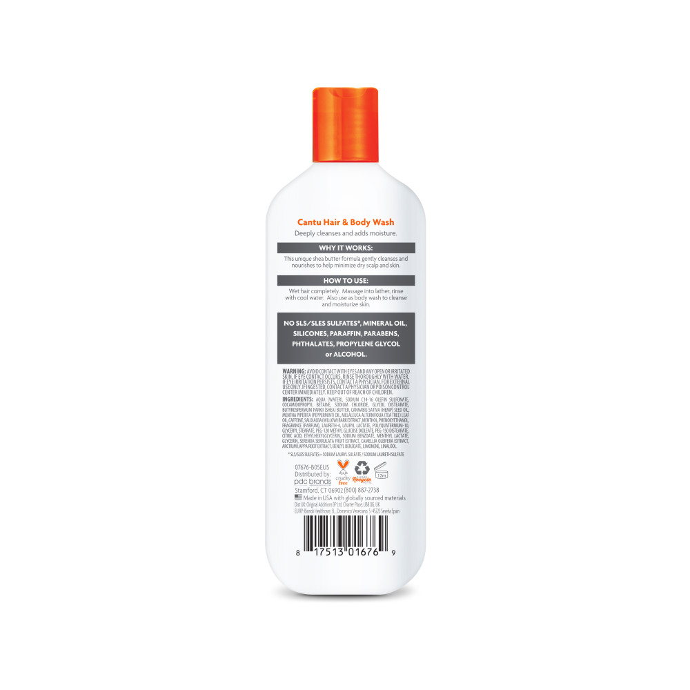 Cantu Mens 2 In 1 Hair & Body Wash