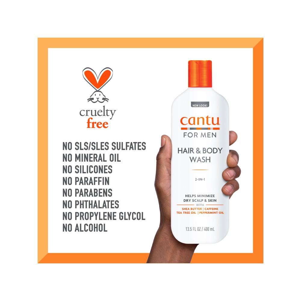 Cantu Mens 2 In 1 Hair & Body Wash