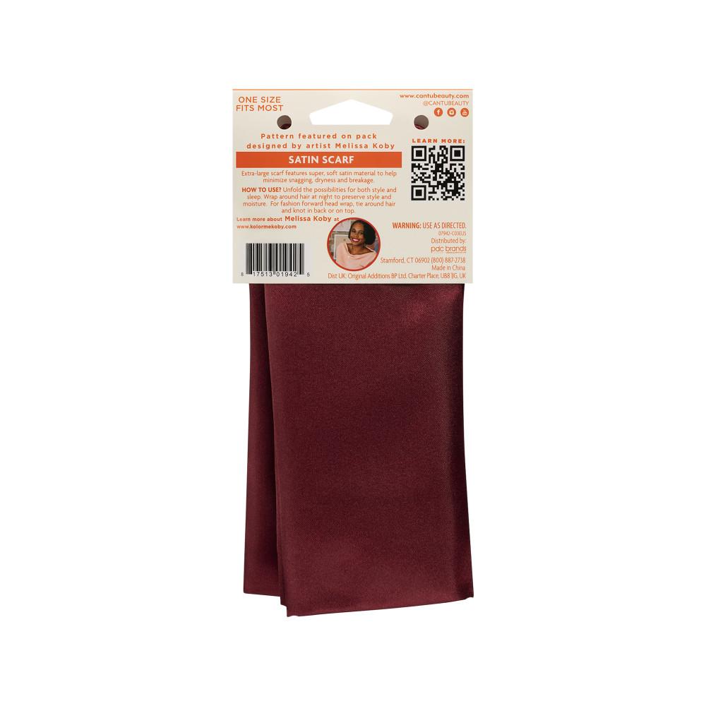 Cantu Satin Scarf Solid Design