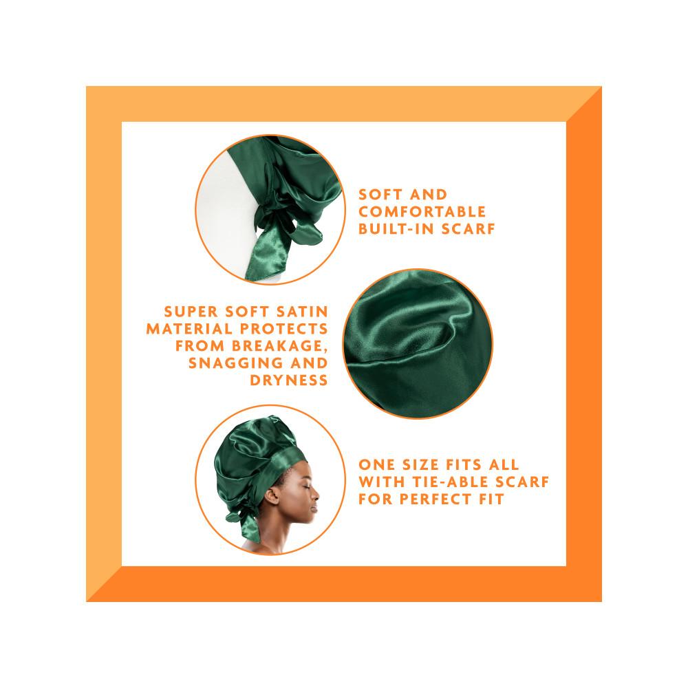 Cantu Satin Sleep Cap Tie Bonnet