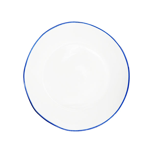 Canvas Home Abbesses Blue Rim Porcelain Pasta Bowl Set Of 4