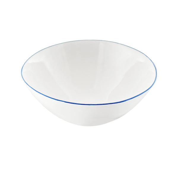 Canvas Home Abbesses Blue Rim Porcelain Serving Bowl Set Of 2