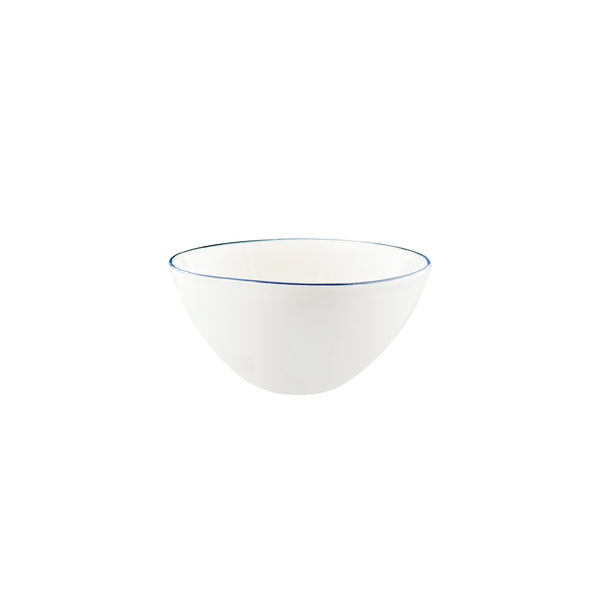 Canvas Home Abbesses Blue Rim Porcelain Small Bowl Set Of 4