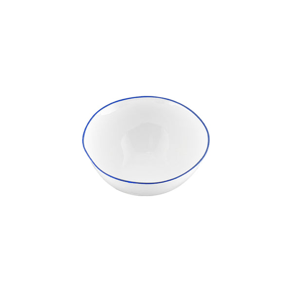 Canvas Home Abbesses Blue Rim Porcelain Small Bowl Set Of 4