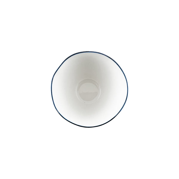 Canvas Home Abbesses Blue Rim Porcelain Small Bowl Set Of 4
