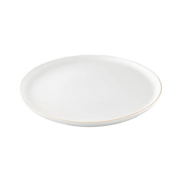 Canvas Home Abbesses Gold Rim Porcelain Dinner Plate Set Of 4