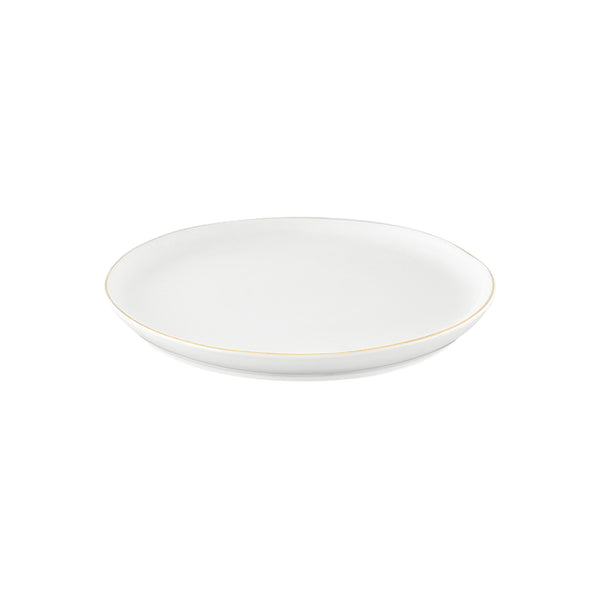 Canvas Home Abbesses Gold Rim Porcelain Salad Plate Set Of 4