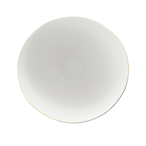 Canvas Home Abbesses Gold Rim Porcelain Serving Bowl Set Of 2