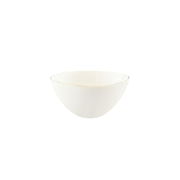 Canvas Home Abbesses Gold Rim Porcelain Small Bowl Set Of 4