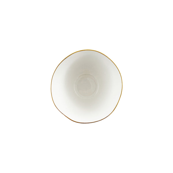 Canvas Home Abbesses Gold Rim Porcelain Small Bowl Set Of 4