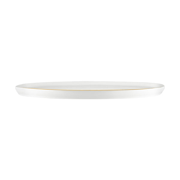 Canvas Home Abbesses Gold Rim Porcelain Small Serving Platter