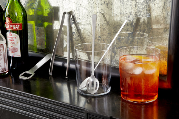 Canvas Home Canvas Classic Brushed Stainless Steel 4 Piece Bar Tool Gift Set