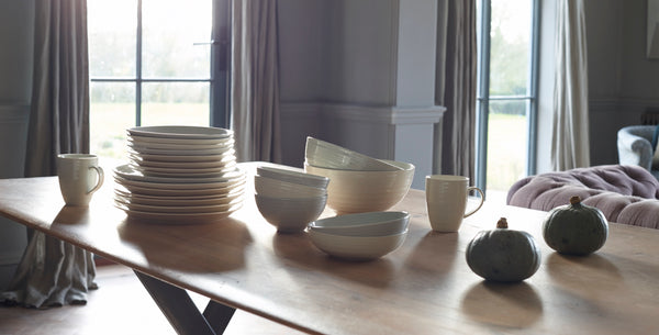 Canvas Home Daniel Smith Serving Bowl - Ivory