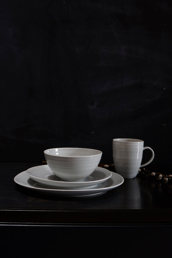 Canvas Home Daniel Smith Serving Bowl - Smoke