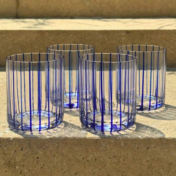 canvas home Lido Rocks Glass - Set of 4