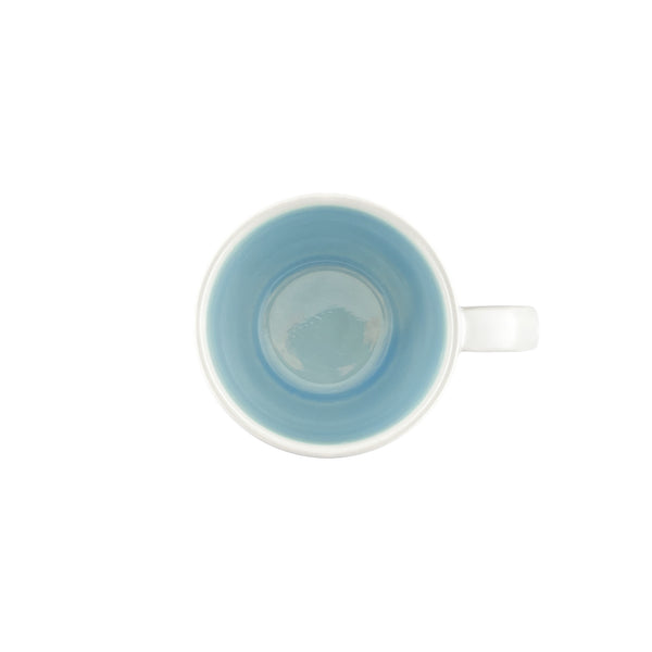 Canvas Home Lines Blue Stoneware Mug Set Of 4