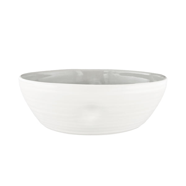 canvas home Pinch Large Salad Serving Bowl in Grey