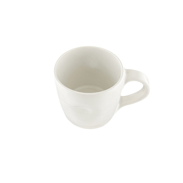 Canvas Home Pinch Mug In White - Set Of 4