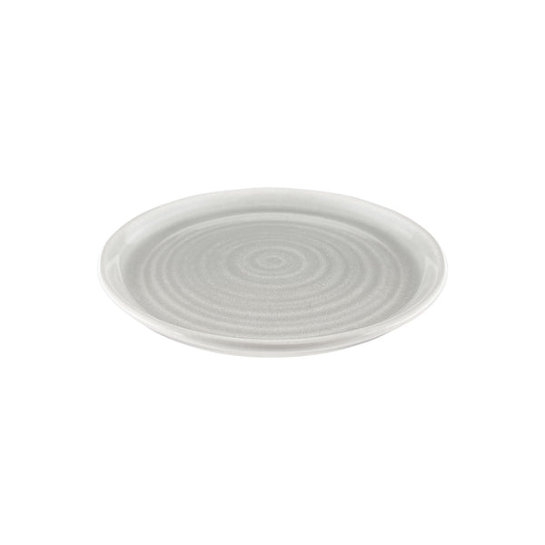 Canvas Home Pinch Salad Plate In Grey - Set Of 4
