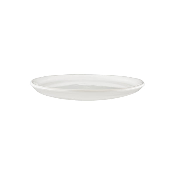 Canvas Home Pinch Salad Plate In White - Set Of 4