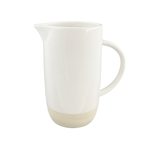 canvas home Shell Bisque White Porcelain Pitcher
