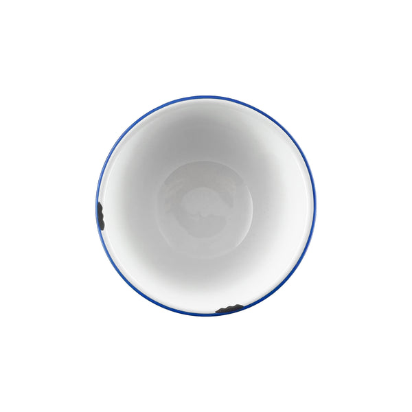 Canvas Home Tinware Bowl In White - Set Of 4