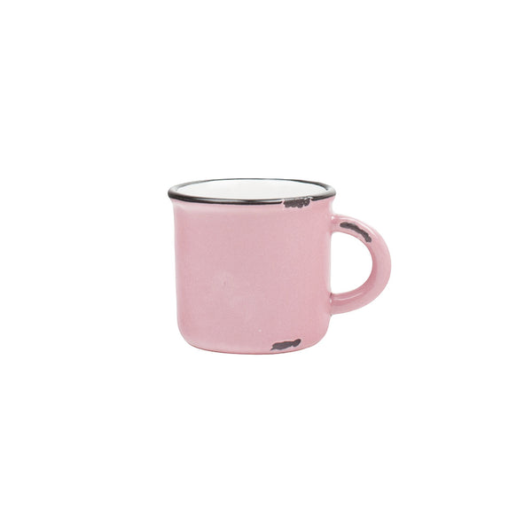 canvas home Tinware Espresso Mug in Pink - Set of 4