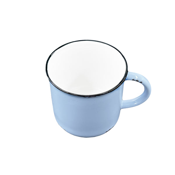 Canvas Home Tinware Mug In Cashmere Blue - Set Of 4