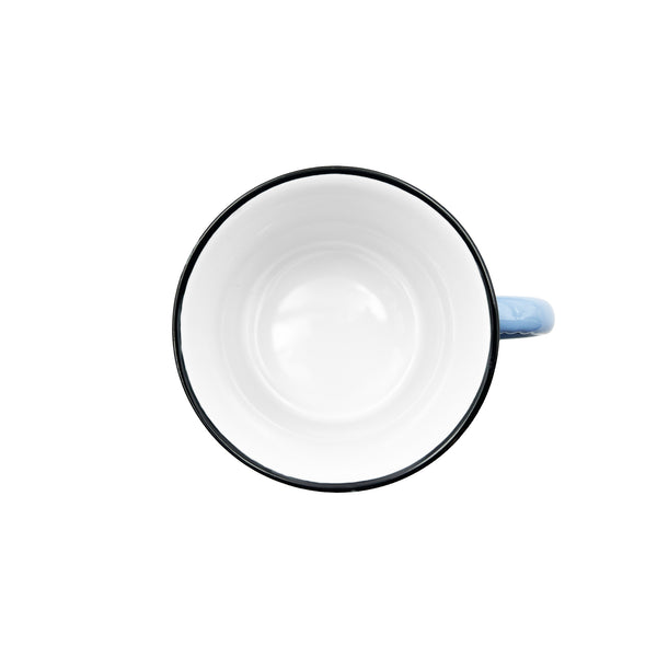 Canvas Home Tinware Mug In Cashmere Blue - Set Of 4