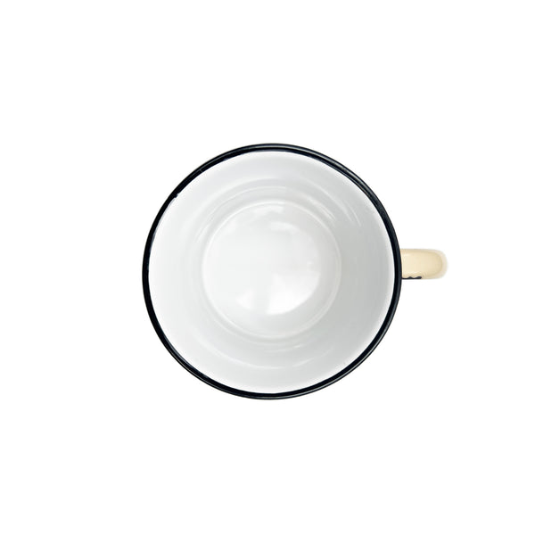 Canvas Home Tinware Mug In Cream - Set Of 4