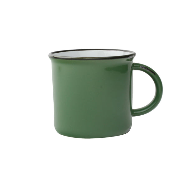 canvas home Tinware Mug in Green - Set of 4